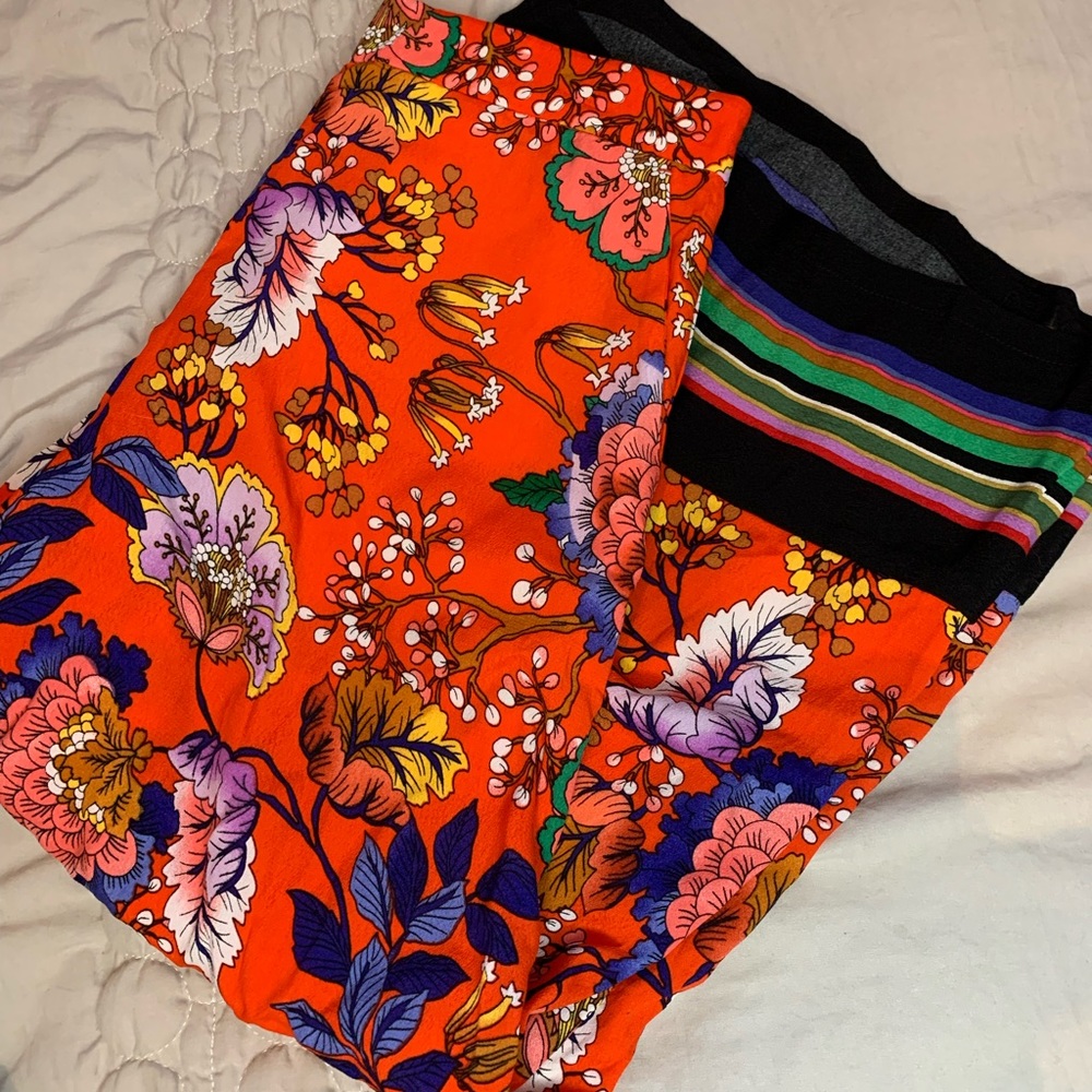 Small express cropped culottes pants